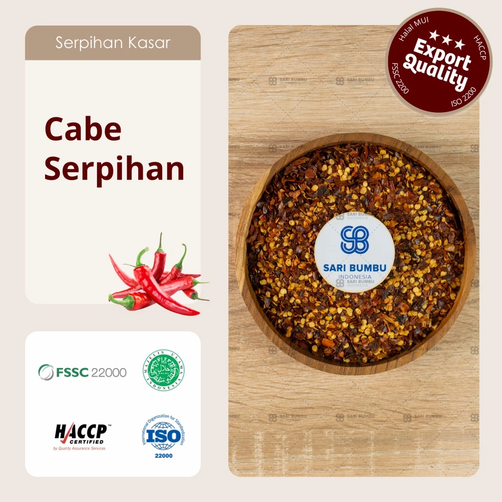 Red Chili Granule/ Chili Flakes/ Cabe Serpihan