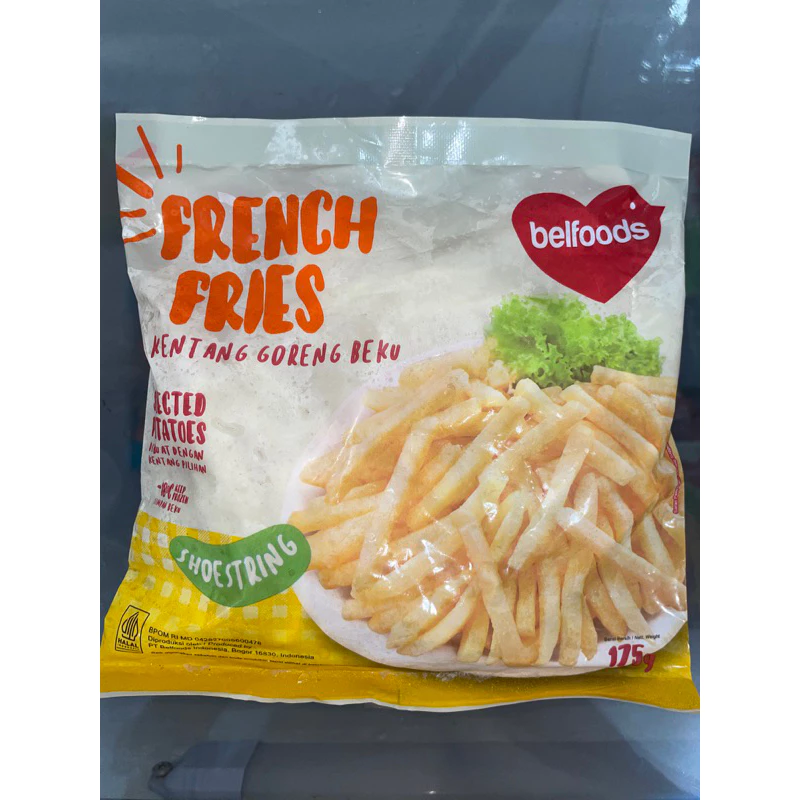 Belfoods Kentang Goreng Beku 175gr