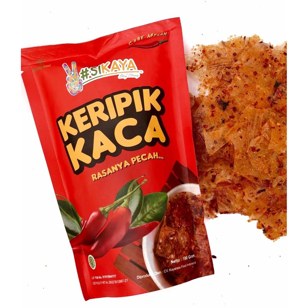 Keripik Kaca / Keripik Beling / Kripca Pedas SIKAYA