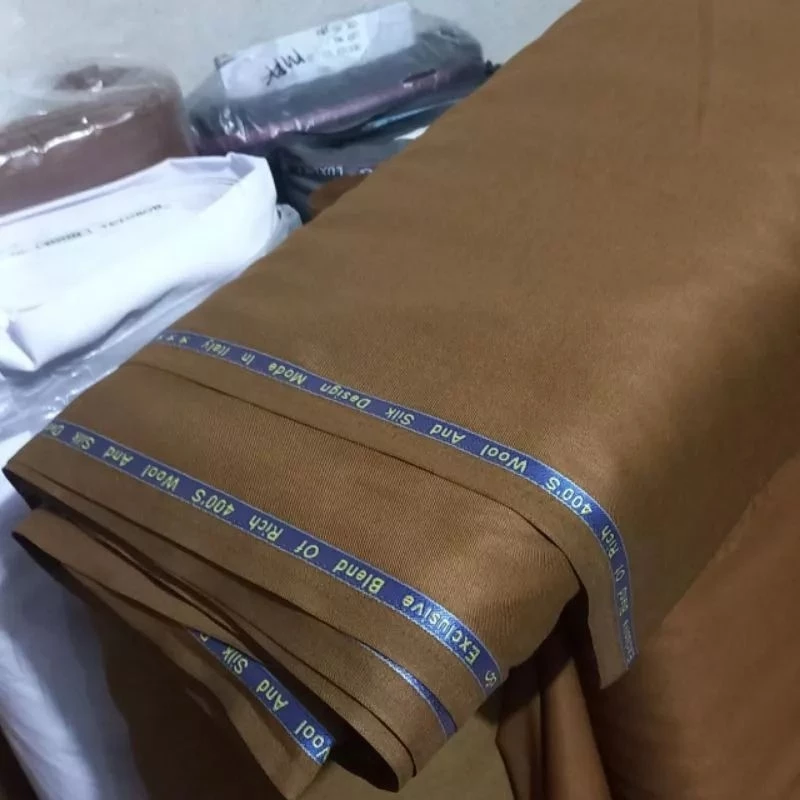 kain pemda khaki premium wool and silk versace bahan baju seragam pns pdh asn murah