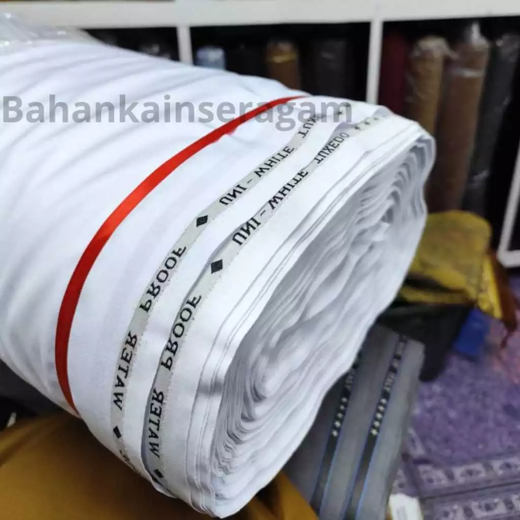 kain putih eclips limited edition bahan baju asn pns kedokteran