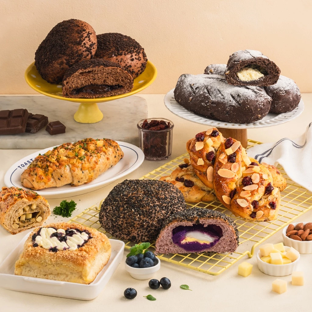 Healthy Artisan Box Roti Sehat Isi 6 Mengandung Dairy dan Telur