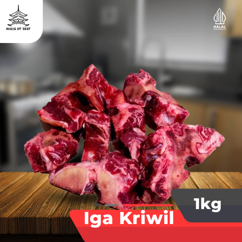 Australian Beef Curl Ribs (Iga Kriwil) Aussie 1kg
