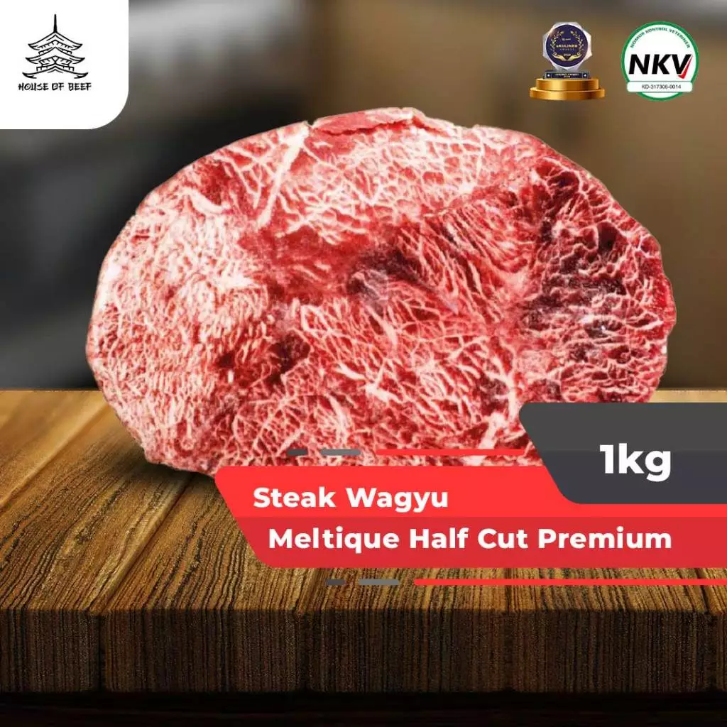 Steak Wagyu Half Cut Premium 1kg