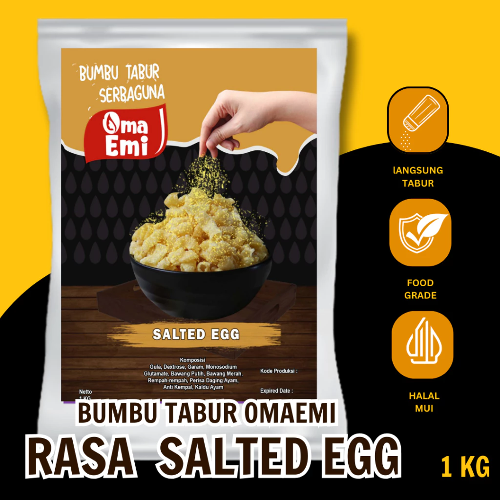 Bumbu Tabur Salted Egg Powder