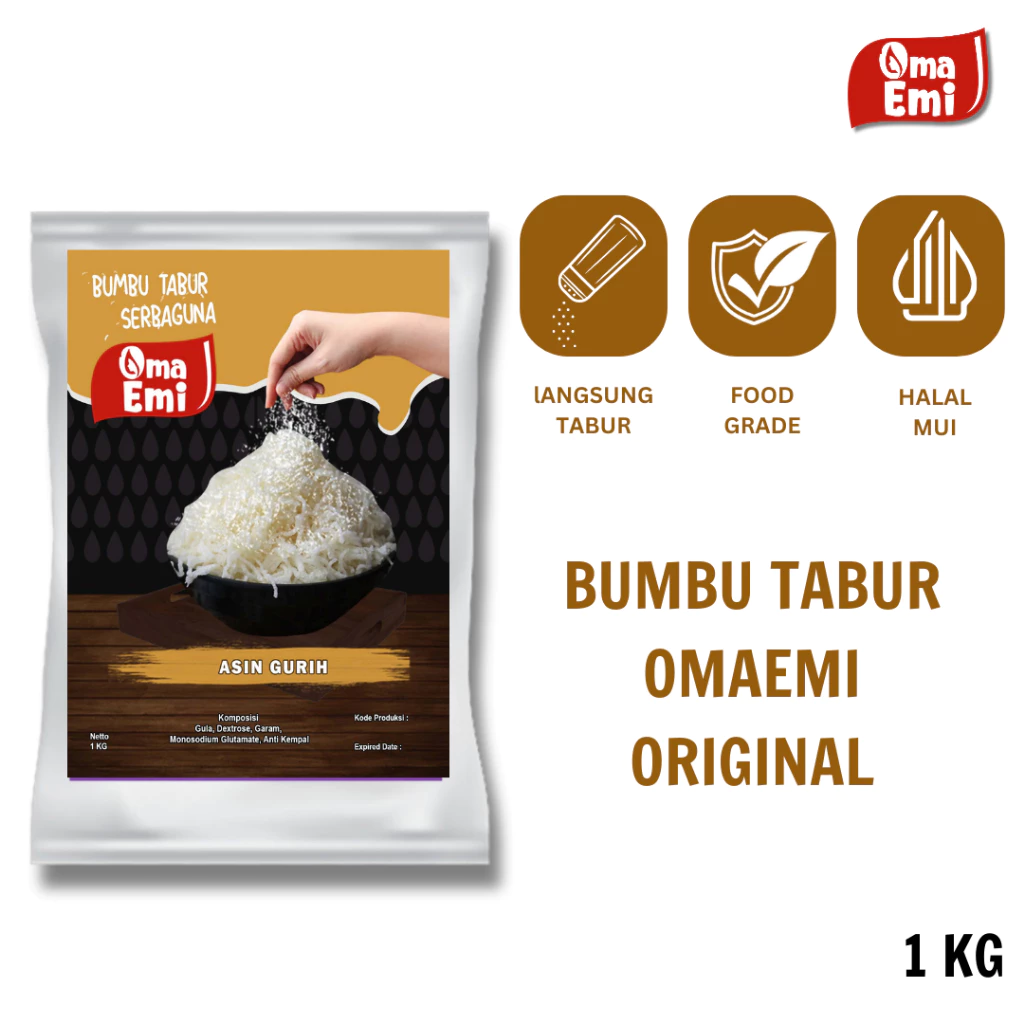 BUMBU TABUR ORIGINAL ASIN GURIH 1 KG HALAL KUALITAS TERJAMIN