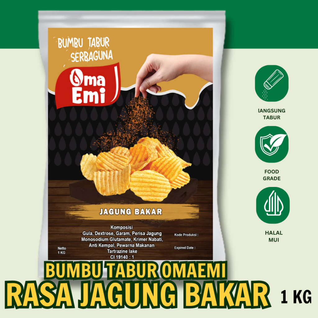 BUMBU TABUR JAGUNG BAKAR 1 KG