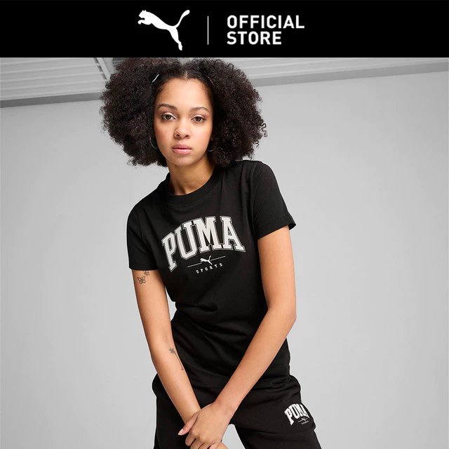 PUMA Kaus Wanita Bergambar PUMA SQUAD