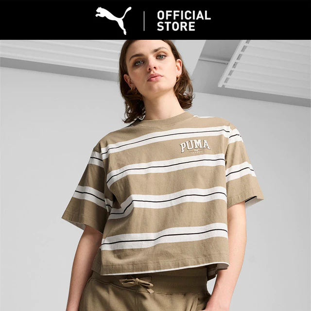 PUMA Kaus Bergaris Wanita PUMA SQUAD