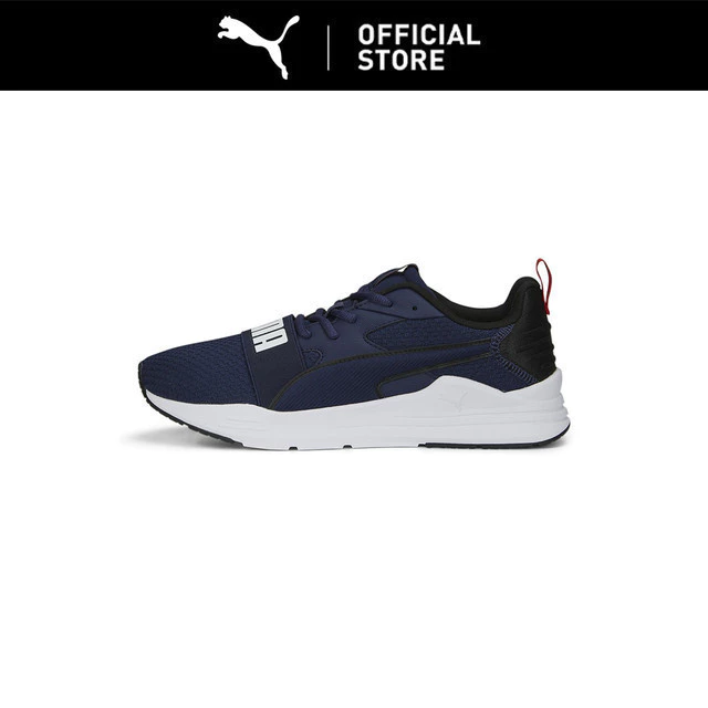 PUMA Sepatu Sneaker Wired Run Navy-Black-White Unisex