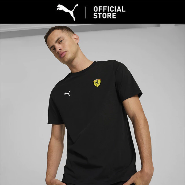 PUMA Kaos Polo Pria Scuderia Ferrari Race Colour Shield