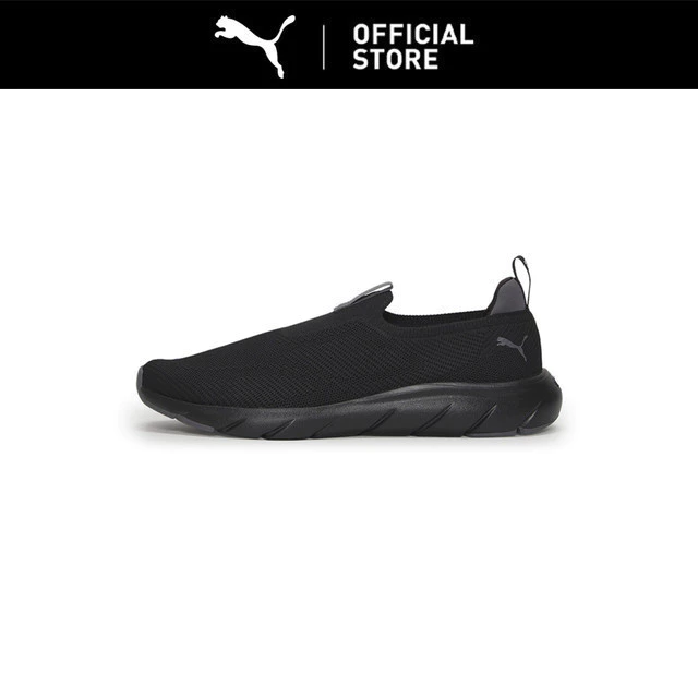 PUMA Softride Flex Knit Slip-On Shoes Club Navy-Puma White Unisex