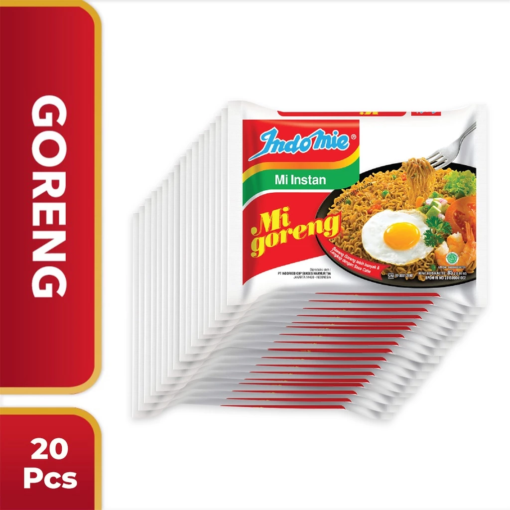 20 PCS -Indomie Goreng Spesial 80 Gr