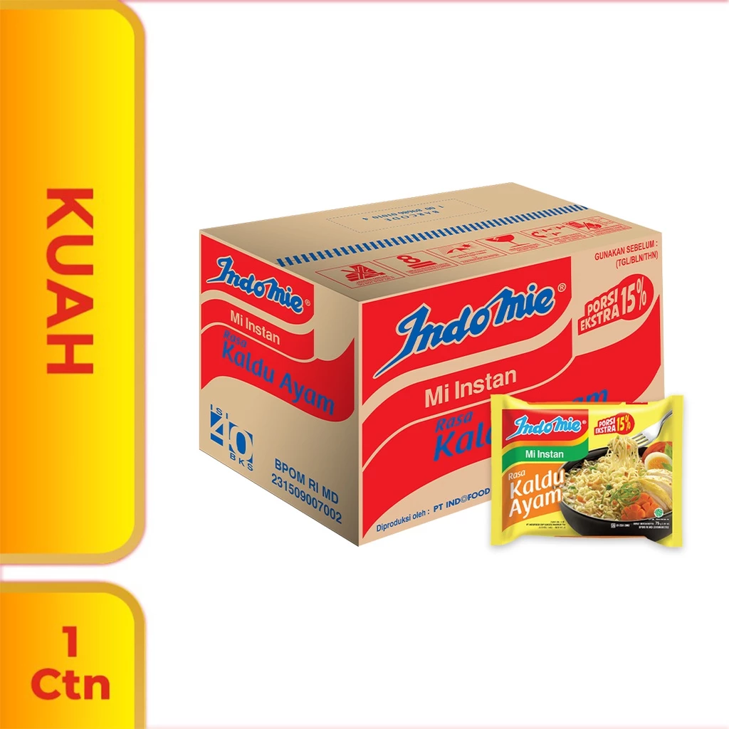CTN - Indomie Kuah Kaldu Ayam 75 Gr