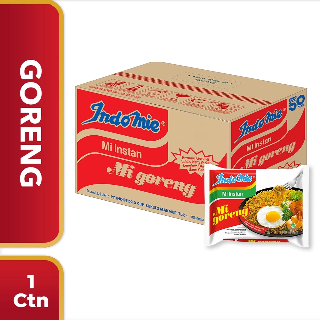 CTN - Indomie Goreng Spesial 80 Gr Aroma Lezat