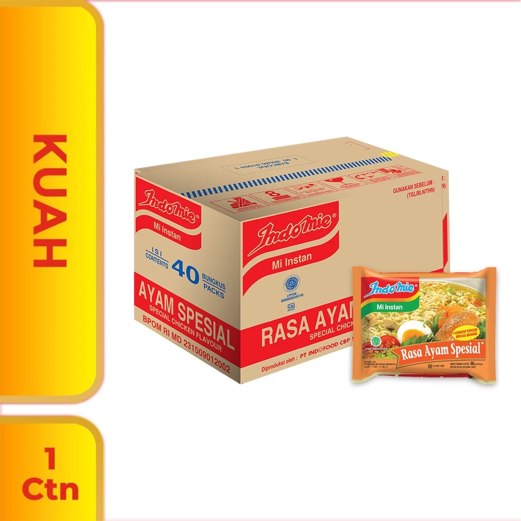 CTN - Indomie Kuah Ayam Spesial 68 Gr