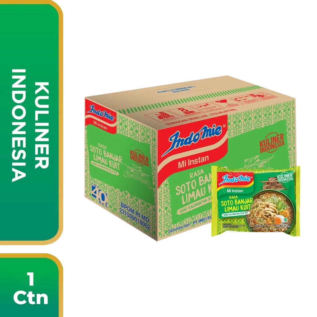 CTN - Indomie Soto Banjar Limau Kuit 75 Gr