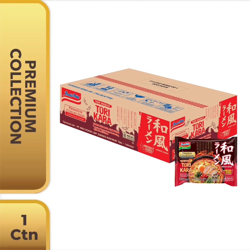 CTN - Indomie Tori Kara Ramen 89 Gr
