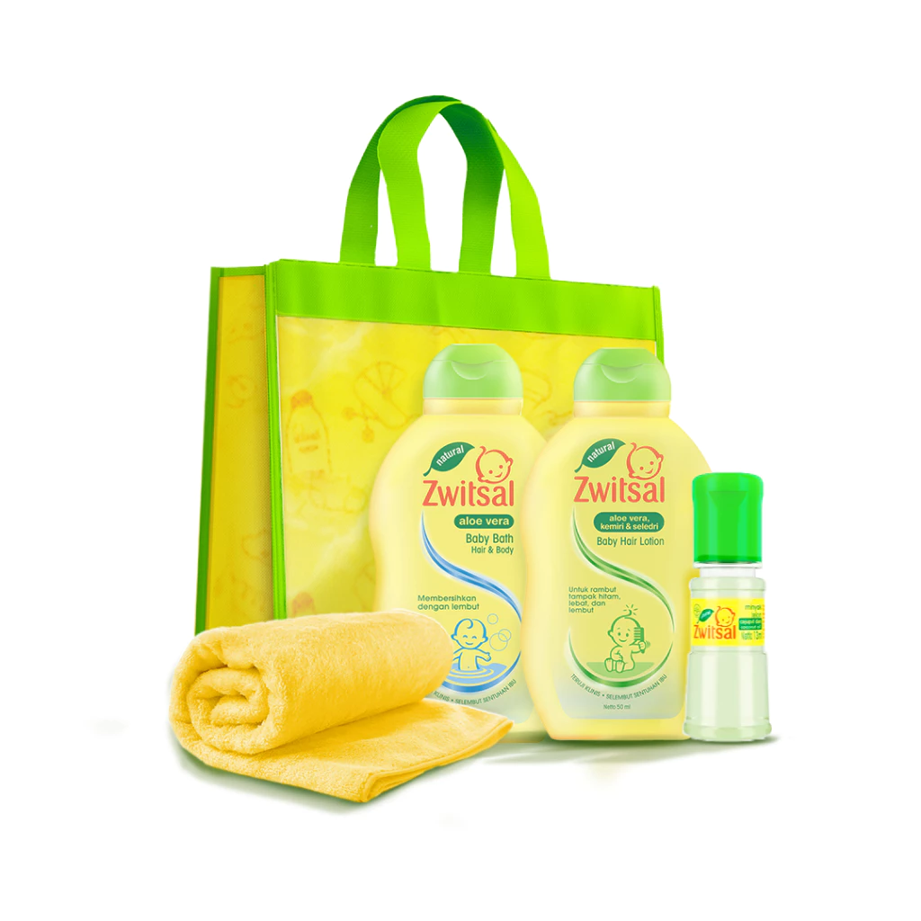 ZWITSAL BABY Gift TRAVEL PACK Hampers Bayi Baby Gift Set Paket perlengkapan bayi 1PC