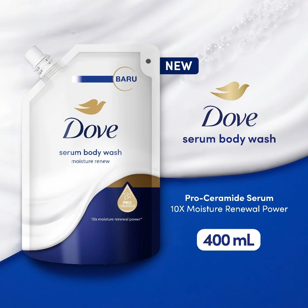 Dove Serum Body Wash Pro-Ceramide - Moisturizing Moisture Renew 400ml