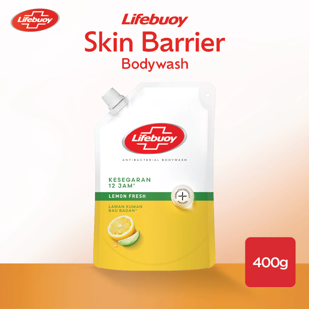 Lifebuoy Sabun Mandi Cair Lemon Fresh 400 mL