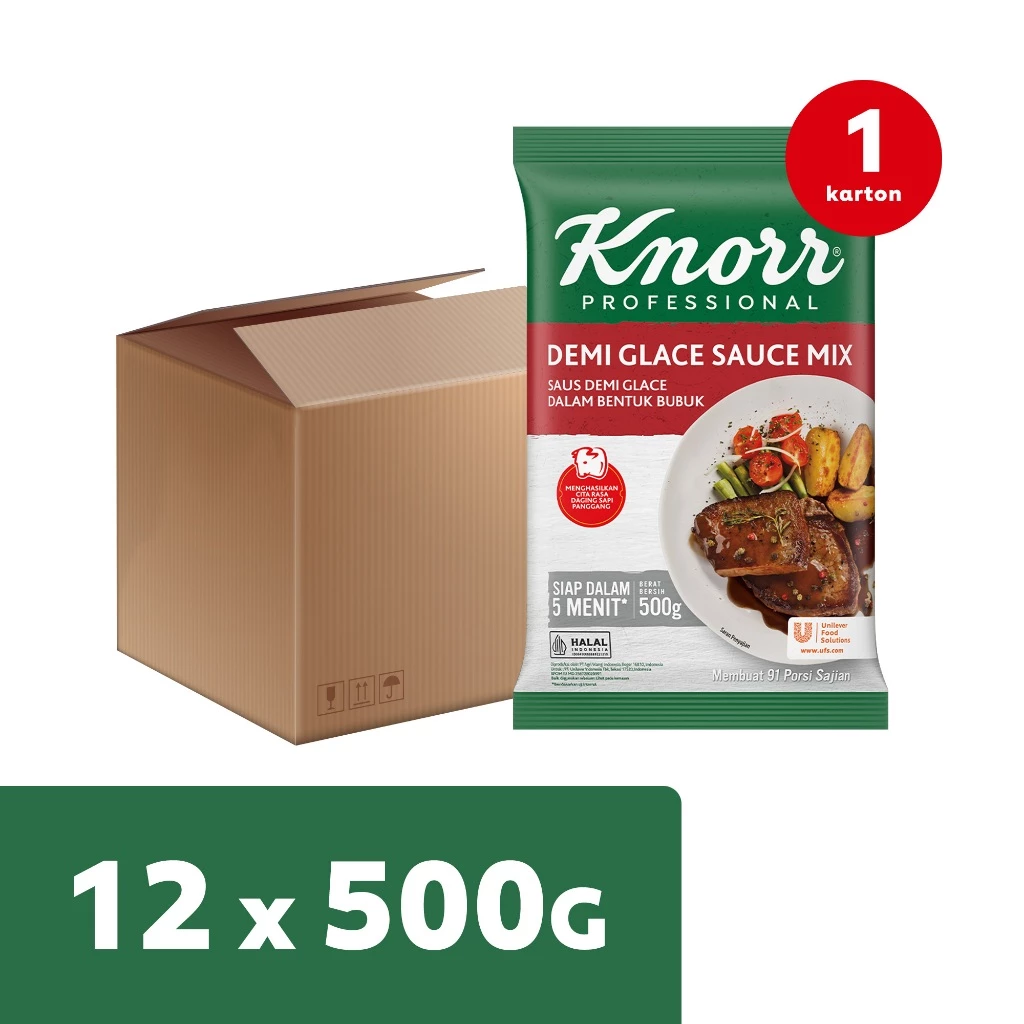 Knorr Saus Demiglace 500G Karton