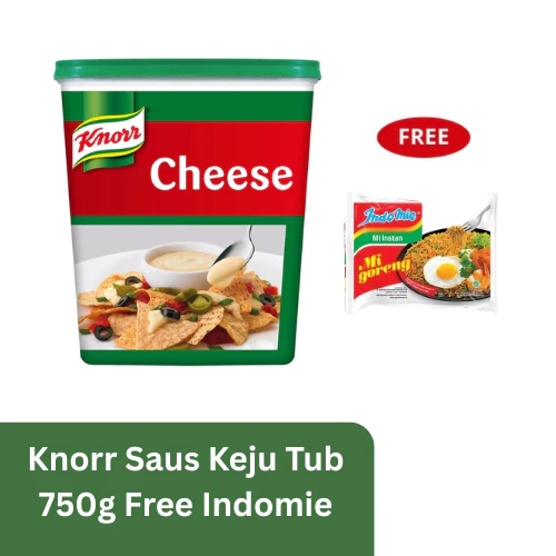 Knorr Saus Keju Tub 750g Free Indomie