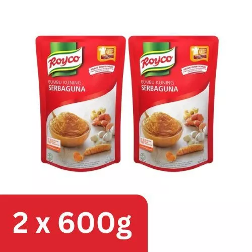 Royco Bumbu Kuning Serbaguna Pouch 600G Twinpack