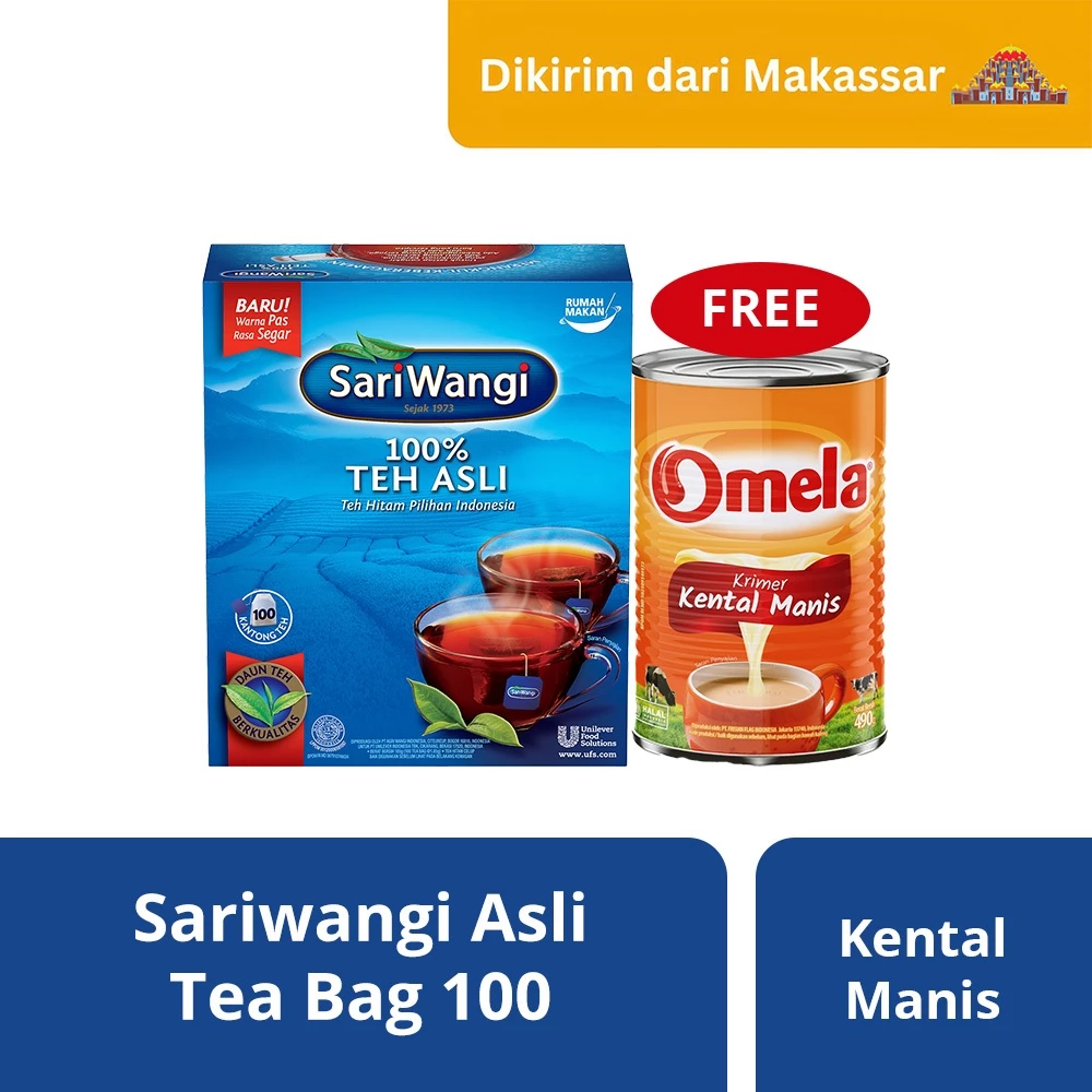 Buy 1 Get 1 - Sariwangi TB100 Free Kental Manis [Kirim Dari Makassar]