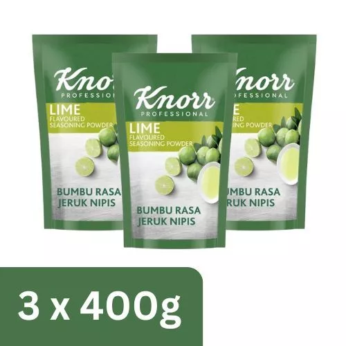 Knorr Bumbu Rasa Jeruk Nipis Pouch 400g - 3 Pouch