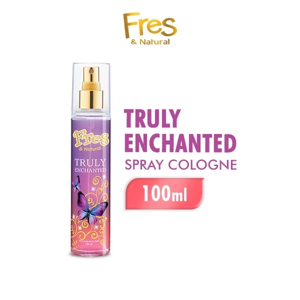 Fres & Natural Spray Cologne Violet Truly Enchanted Botol 100 ml