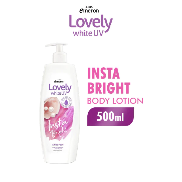 Emeron Lovely White Hand & Body Lotion Brightening UV Insta Bright 500 ml