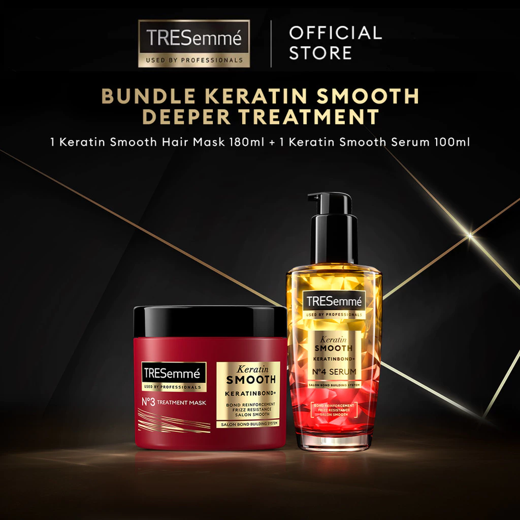 Bundle Keratin Smooth Deeper Treatment - TRESemme Mask and Serum