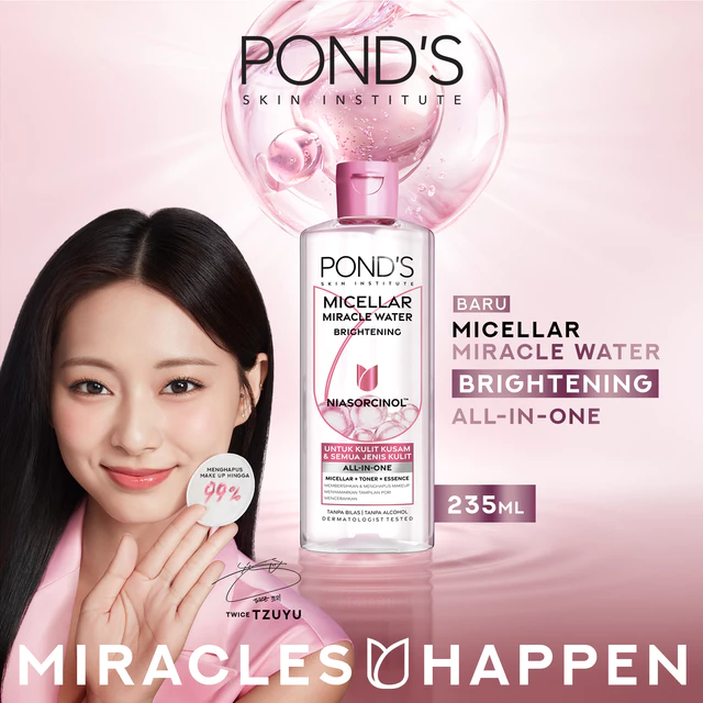 POND'S Micellar Miracle Water Brightening 235ml