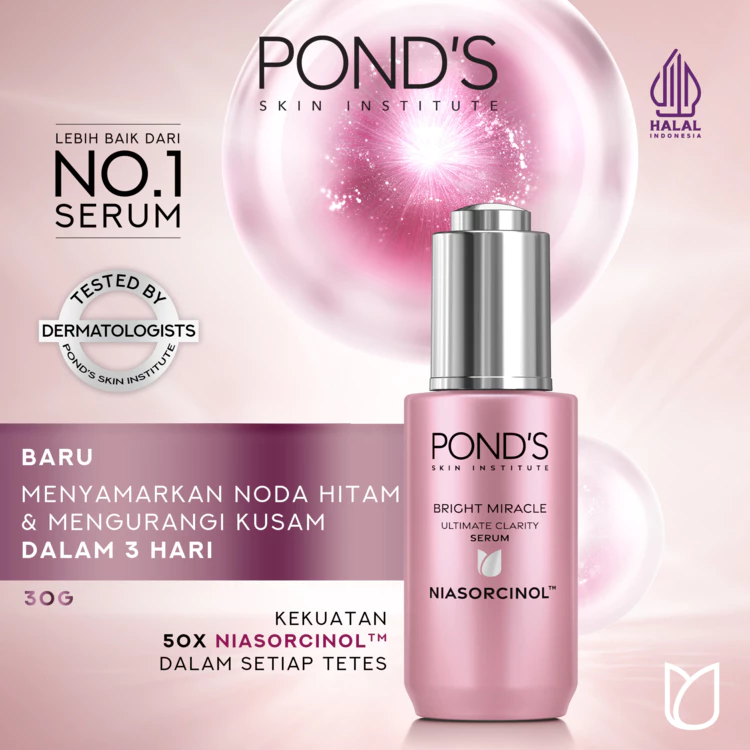 Pond's Bright Miracle Ultimate Clarity Brightening Serum 30G