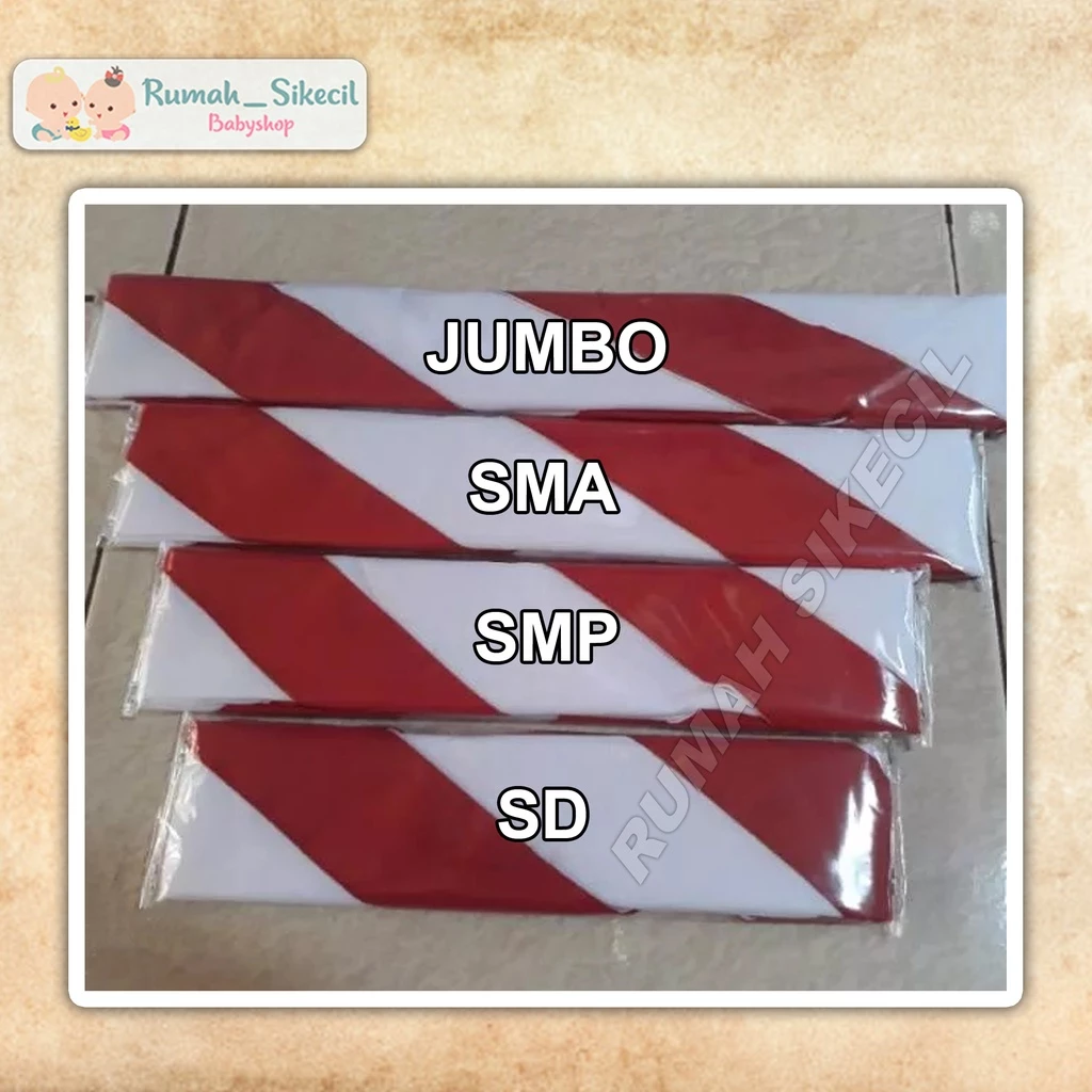 Hasduk SD SMP SMA JUMBO bijian - Dasi Kacu Pramuka Bijian Perlengkapan Pramuka