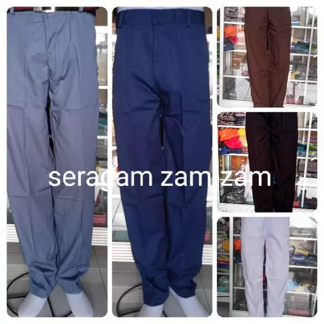 Seragam SMP SMA  seragam sekolah celana panjang smp sma smk kerja kantor celana panjang formal pria