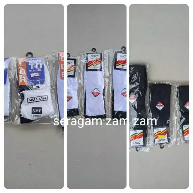 Kaos kaki sd smp sma pendek panjang seragam sekolah seragam sd smp sma seragam sekolah sd smp sma ma
