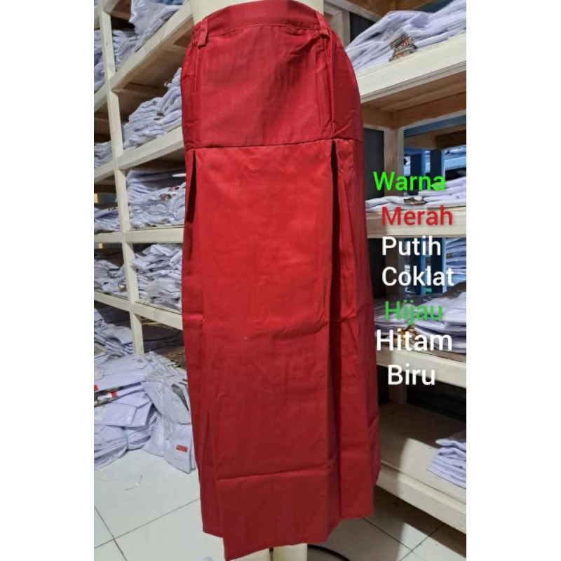 Rok Panjang Floi 4 SD Rok Panjang Belah 2 Depan Dan Belah 2 Belakang SD Seragam SD Seragam Sekolah SD