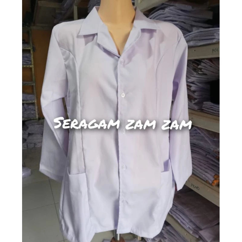 Baju Dinas putih wanita Baju Putih PNS/ASN,Guru,PPL,PDH,Perawat,