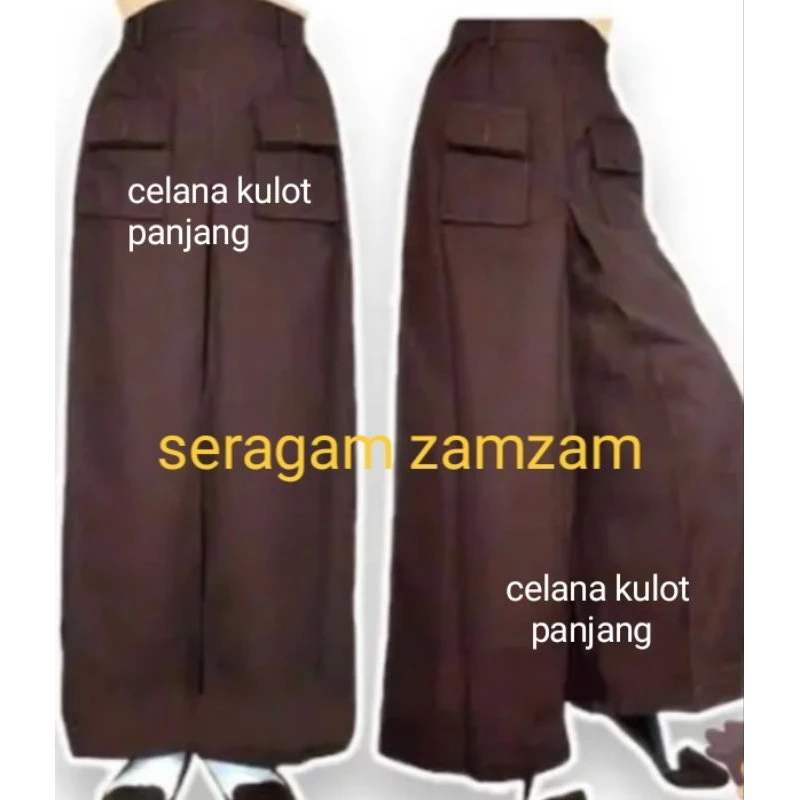 Seragam SD SMP SMA Rok Kulot Pramuka Seragam Pramuka