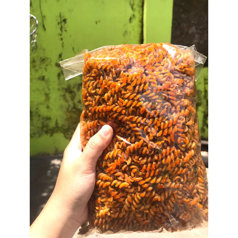 MAKARONI URIL 500 GRAM - MAKARONI SPlRAL DAUN JERUK 500 GR