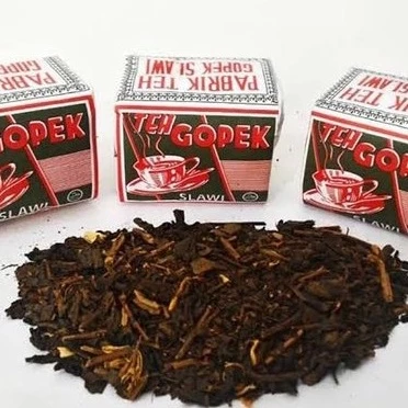 TEH GOPEK 1 SLOP / 1 PACK ISI 10pcs Teh Tubruk Enak Wangi