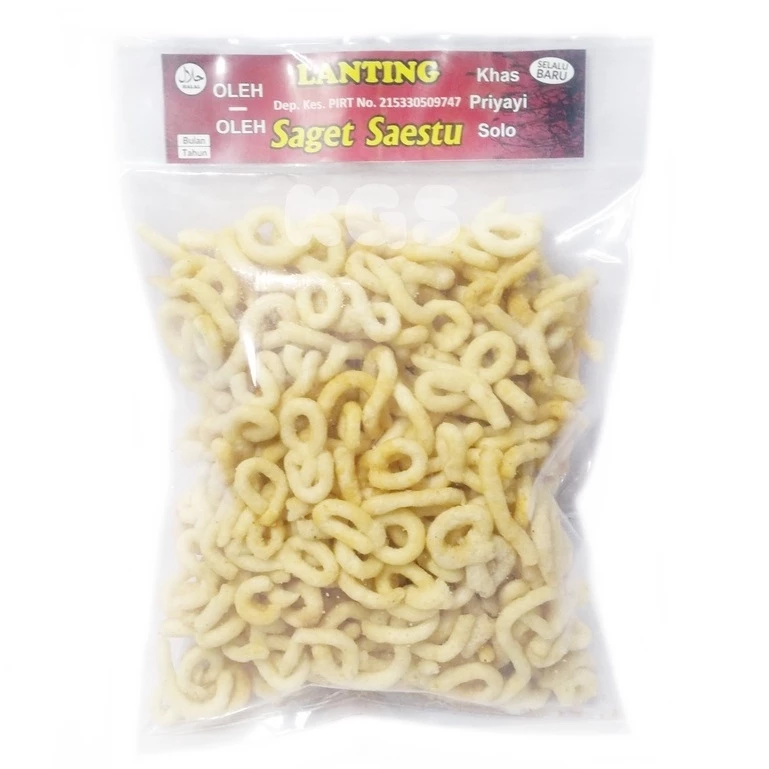 Lanting SS Camilan Lanting Cemilan Tradisional Rasa Bawang 250GR
