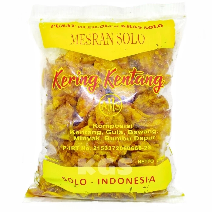 KLENGKAM Kering Kentang MESRAN 250gr Oleh Oleh Khas Solo