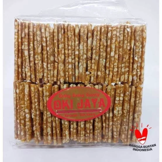 Enting Enting Kacang Oki Jaya Press Legit Manis 250 gram