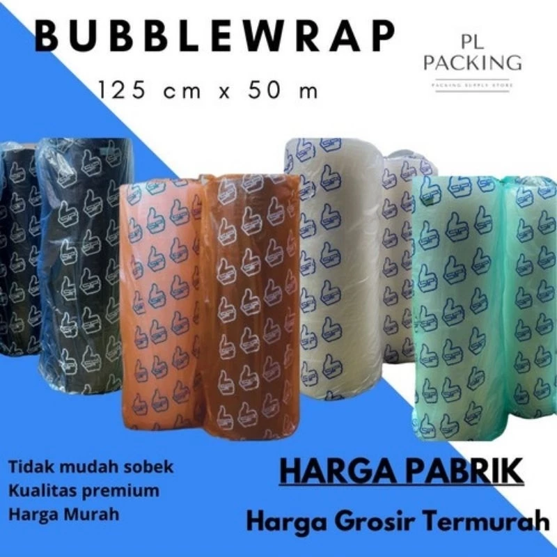 Bubble Wrap 60cm x 50mtr Harga Promo Murah Grosir Packing Klaten