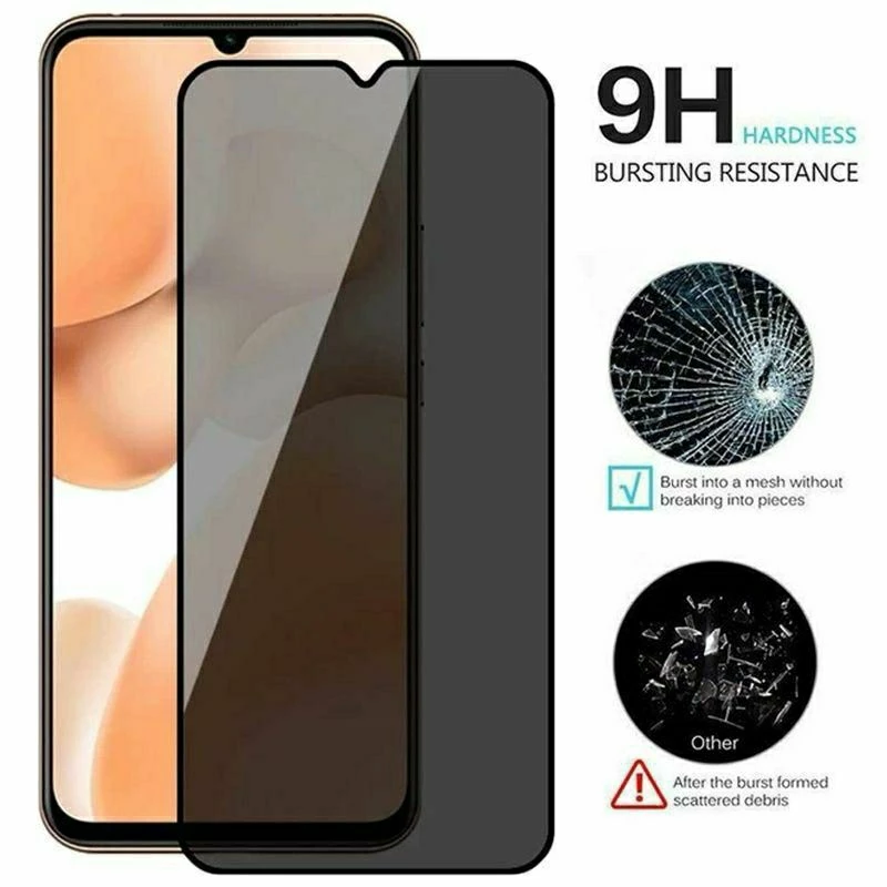 Tempered Glass Anti Spy Full List Hitam Samsung A04 Core A04E A04S A05 Real A05S Real A10 A10E A10S