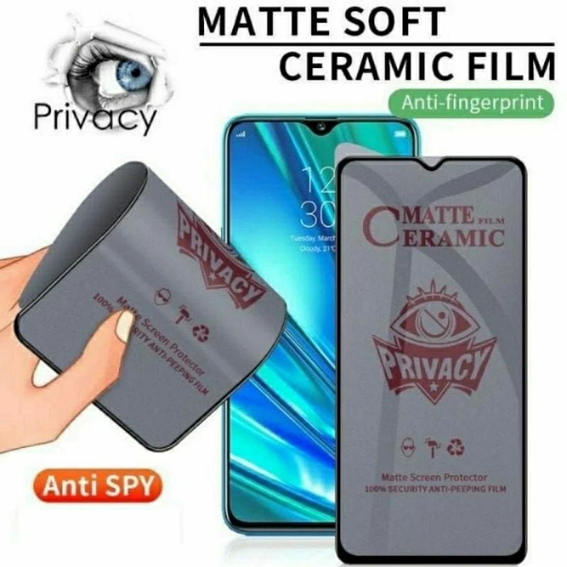 Tempered Glass Ceramic Matte Spy Samsung J2 Pro J3 Pro J5 Pro J7 Pro J1 Ace J2 J3 J5 J7 J330 J530