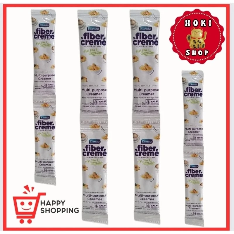 Fiber Cream 1renceng 10pcs @6gr / Ellenka Fiber Cream 6gr